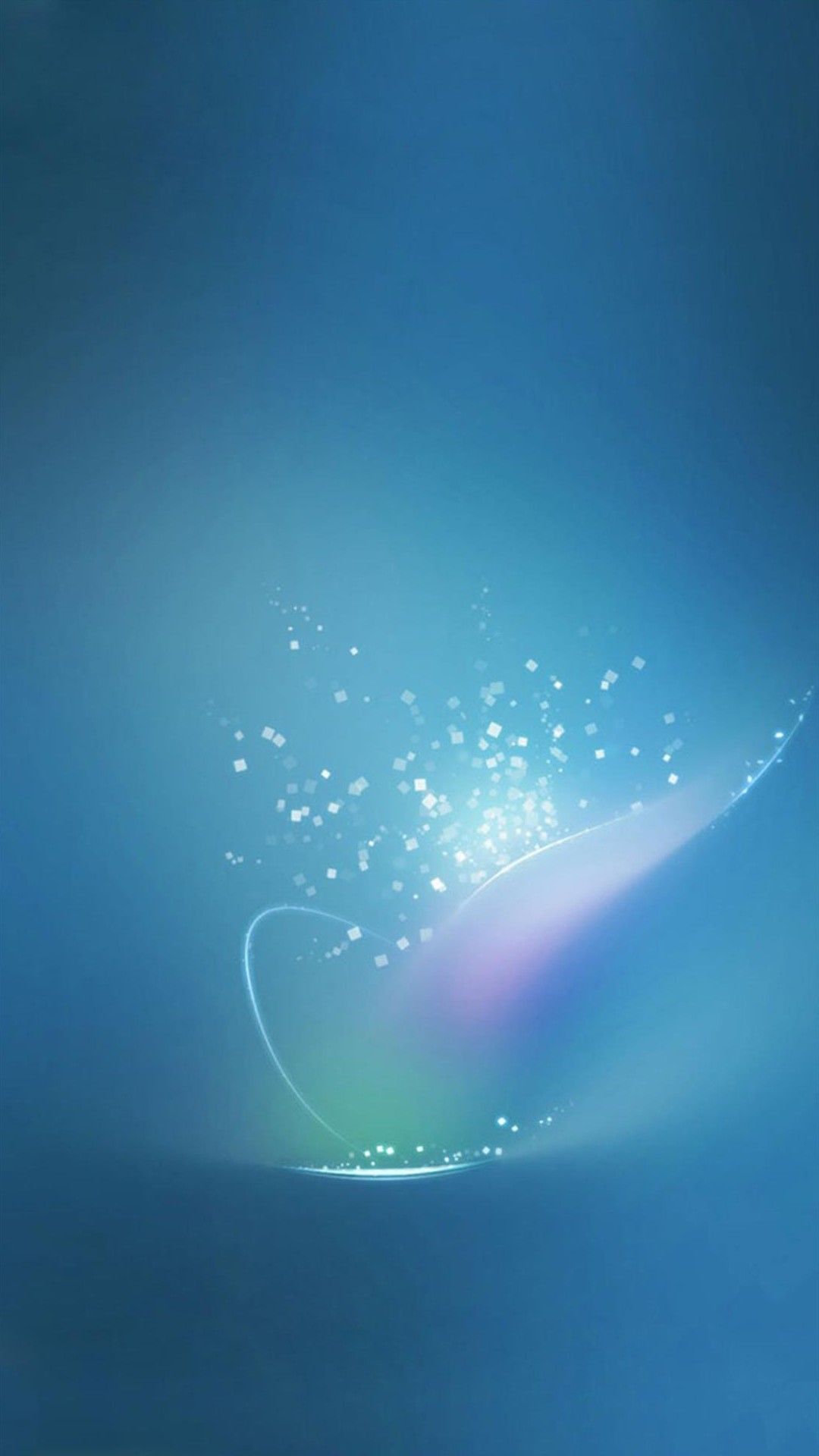 Samsung Galaxy Light Blue Wallpaper