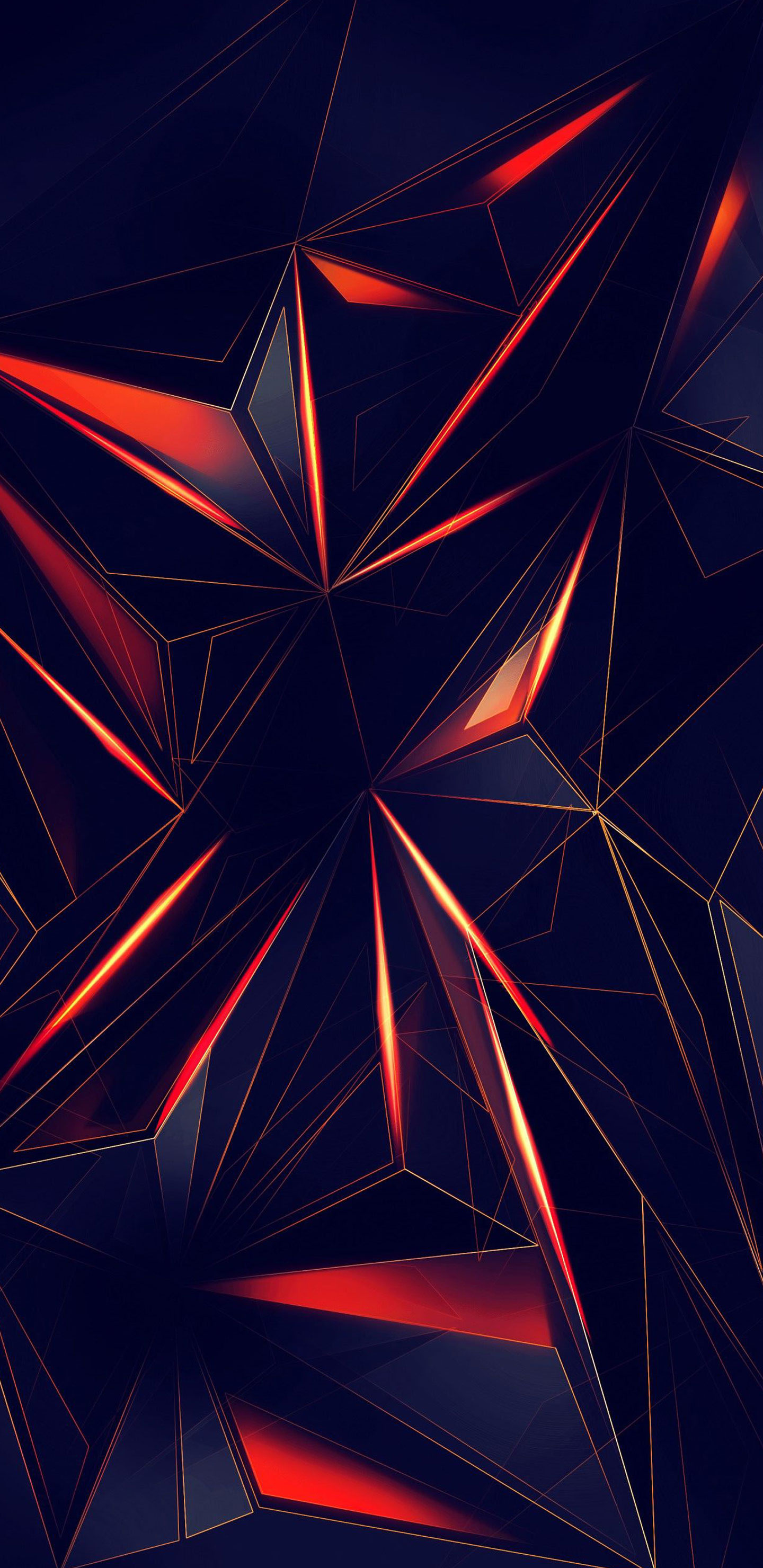 Geometric Shape Pyramid Wallpaper