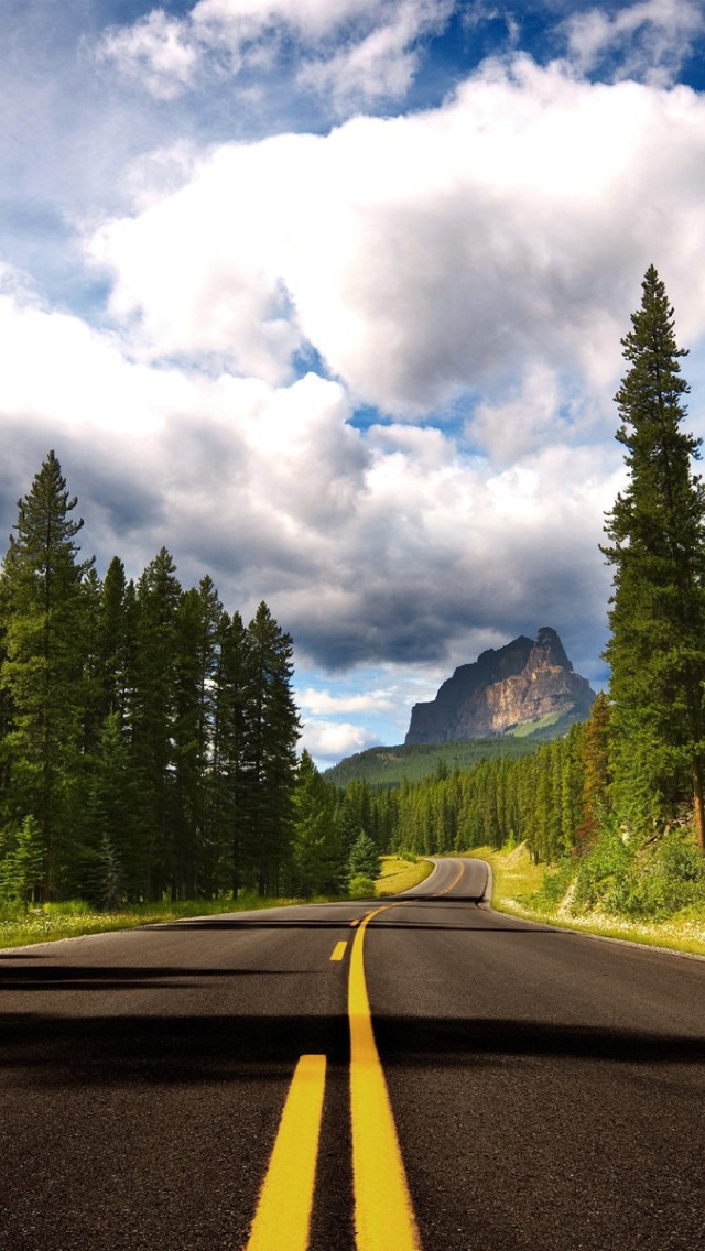 IPhone 5 Wallpaper Road 05 Wallpaper