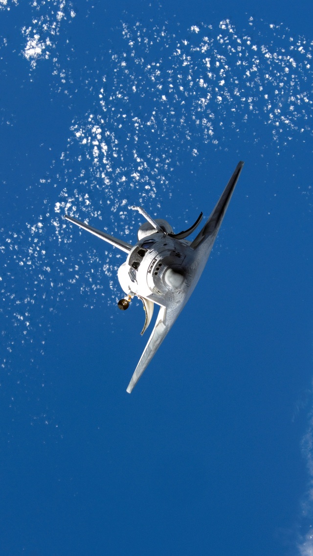 IPhone 5 Wallpaper Space Shuttle 08 Wallpaper