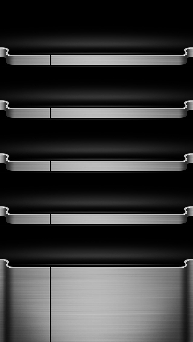 IPhone 5 Wallpaper Steel Shelves 02 Wallpaper
